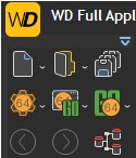 WINDEV Buttons area