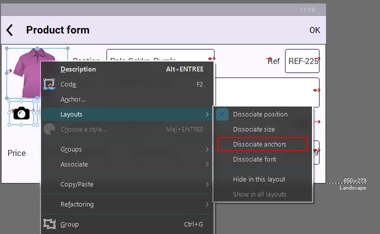 Menu option