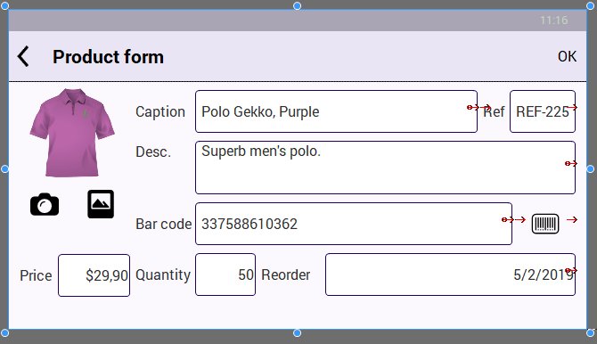 Final interface