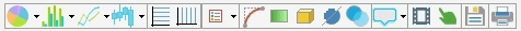 Toolbar of Web charts