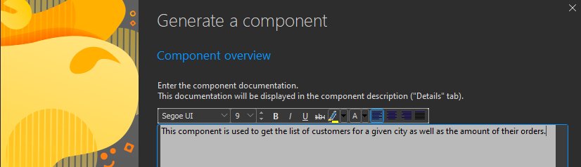 Generate a component - Component translation options