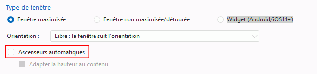 Ascenseurs automatiques
